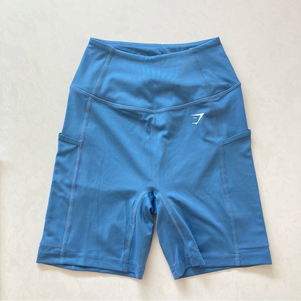 Gymshark Pocket Shorts - Denim Blue